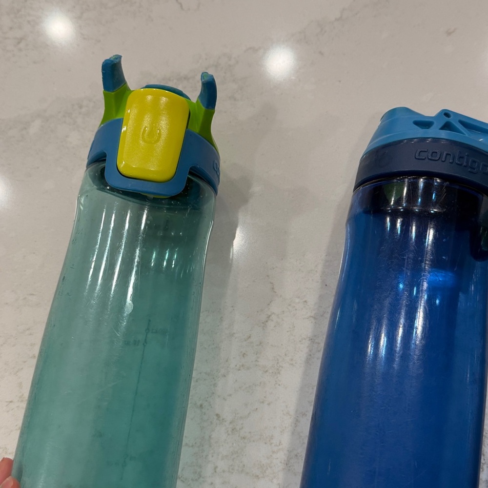 Contigo Triple Pack Water Bottles - Teal, Blue, Smoke - Picture 2 of 5